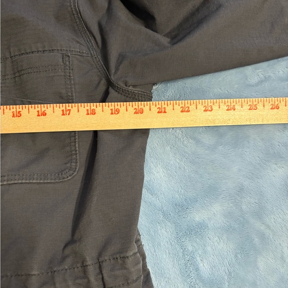 Carhartt Women Gray Utility Field Jacket Snap Zip Lightweight M 8/10 - Picture 4 of 10